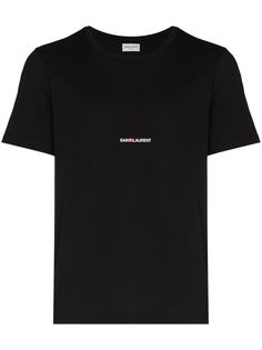 Saint Laurent футболка с логотипом