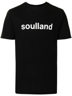 Soulland футболка с логотипом