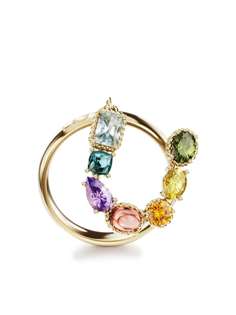 Dolce & Gabbana кольцо Rainbow Alphabet U из желтого золота