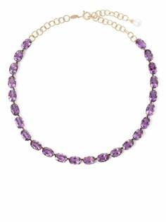 Dolce & Gabbana колье Anna из желтого золота с камнями