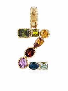 Dolce & Gabbana подвеска из желтого золота с камнями