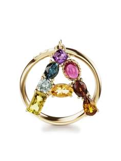 Dolce & Gabbana кольцо Rainbow Alphabet A из желтого золота