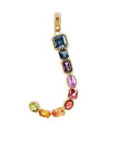 Dolce & Gabbana подвеска Rainbow Alphabet J из желтого золота