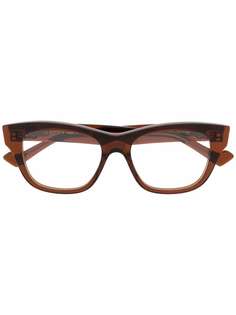 Gucci Eyewear солнцезащитные очки в прямоугольной оправе