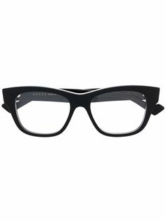 Gucci Eyewear очки в прямоугольной оправе