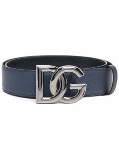 Dolce & Gabbana ремень с пряжкой-логотипом DG