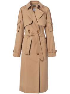 Burberry двубортный тренч