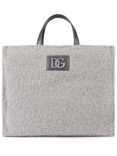 Dolce & Gabbana сумка-тоут с логотипом DG