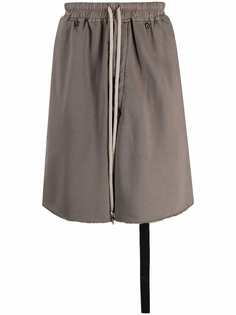 Rick Owens DRKSHDW шорты с низким шаговым швом