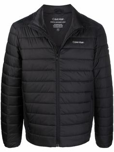 Calvin Klein пуховик на молнии с логотипом