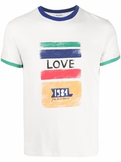 Saint Laurent футболка Love 1984