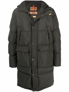 Parajumpers пуховик с нашивкой-логотипом