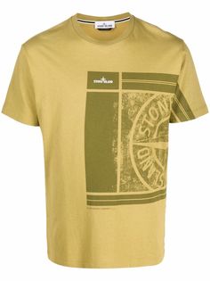 Stone Island футболка с логотипом