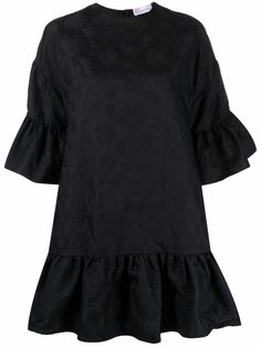 RED Valentino платье с цветочным узором
