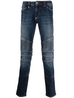 Philipp Plein узкие джинсы Biker Institutional