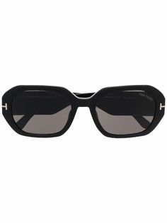 TOM FORD Eyewear солнцезащитные очки Veronique в прямоугольной оправе