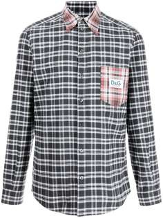 Dolce & Gabbana рубашка в клетку