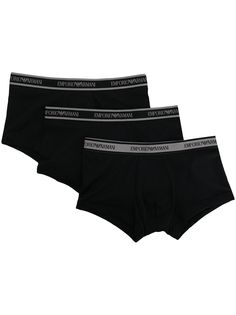 Emporio Armani комплект из трех боксеров с логотипом