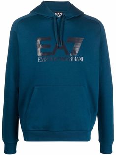 Ea7 Emporio Armani худи с логотипом