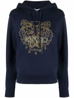 Kenzo худи с вышивкой