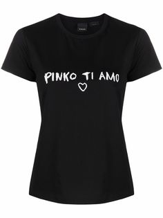 Pinko футболка с принтом