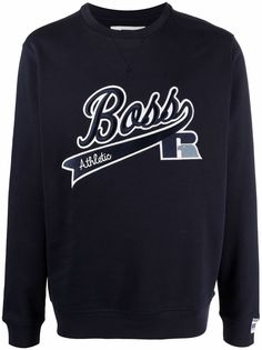 Boss Hugo Boss толстовка с вышитым логотипом