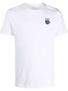 SANDRO футболка с вышитым логотипом