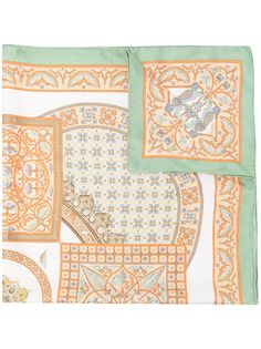 Hermès шелковый платок Ciels Byzantins pre-owned