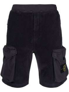 Stone Island флисовые шорты карго