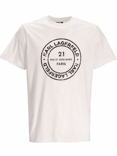 Karl Lagerfeld футболка с логотипом