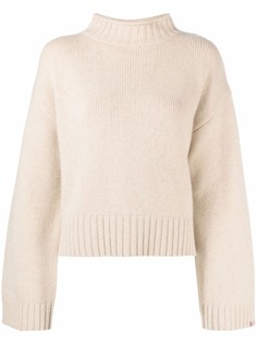 extreme cashmere кашемировый джемпер с воротником-стойкой