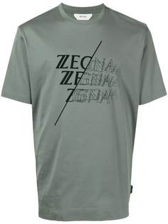 Ermenegildo Zegna футболка с логотипом