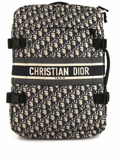 Christian Dior маленький чемодан с узором Oblique
