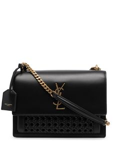 Saint Laurent сумка на плечо Sunset с логотипом