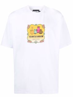 PAS DE MER футболка Ceramica с графичным принтом