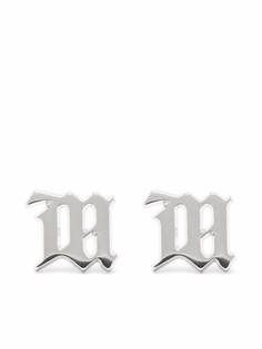 MISBHV серьга-гвоздик с логотипом
