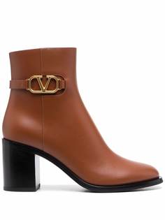Valentino Garavani ботильоны с логотипом VLogo Signature