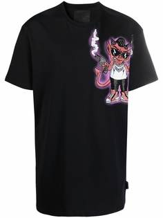 Philipp Plein футболка с принтом Stones Bad Devil