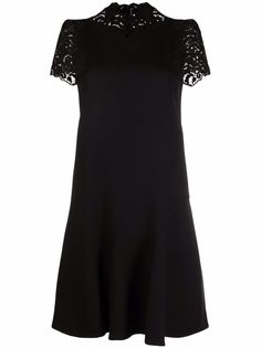 Ermanno Scervino платье с кружевом в технике кроше