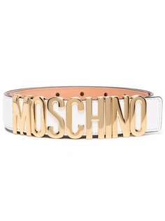 Moschino ремень с пряжкой-логотипом