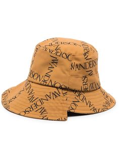 JW Anderson панама асимметричного кроя с логотипом
