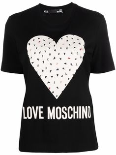 Love Moschino футболка с принтом