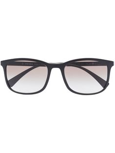 Prada Eyewear солнцезащитные очки Linea Rossa в квадратной оправе