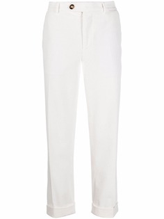 Brunello Cucinelli вельветовые брюки прямого кроя