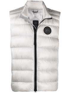 Canada Goose дутый жилет с нашивкой-логотипом