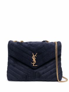 Saint Laurent сумка на плечо Loulou среднего размера