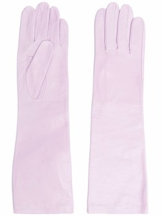 Jil Sander однотонные кожаные перчатки