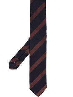 Lardini твиловый галстук в полоску
