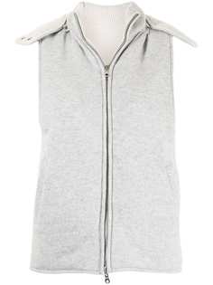 N.Peal жилет со съемным капюшоном