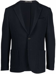 Corneliani однобортный шерстяной пиджак